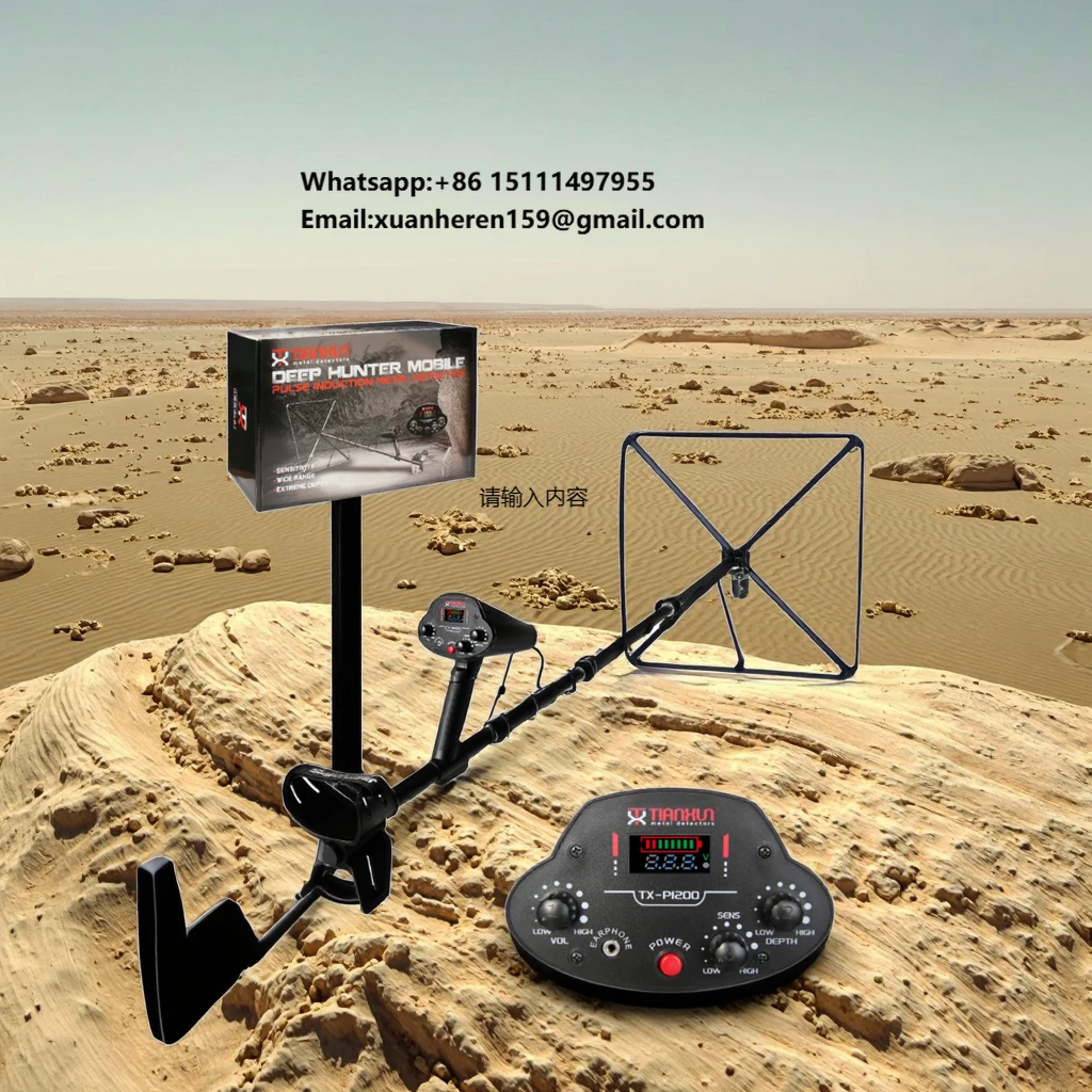 Gold Detector Long Range Locator - Detektor Logam Industri untuk Emas Perak