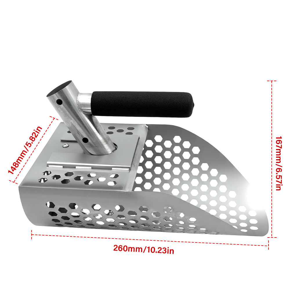 Sand Scoop Stainless Steel Beach Digging - Sekop Pasir Baja Tahan Karat Portabel
