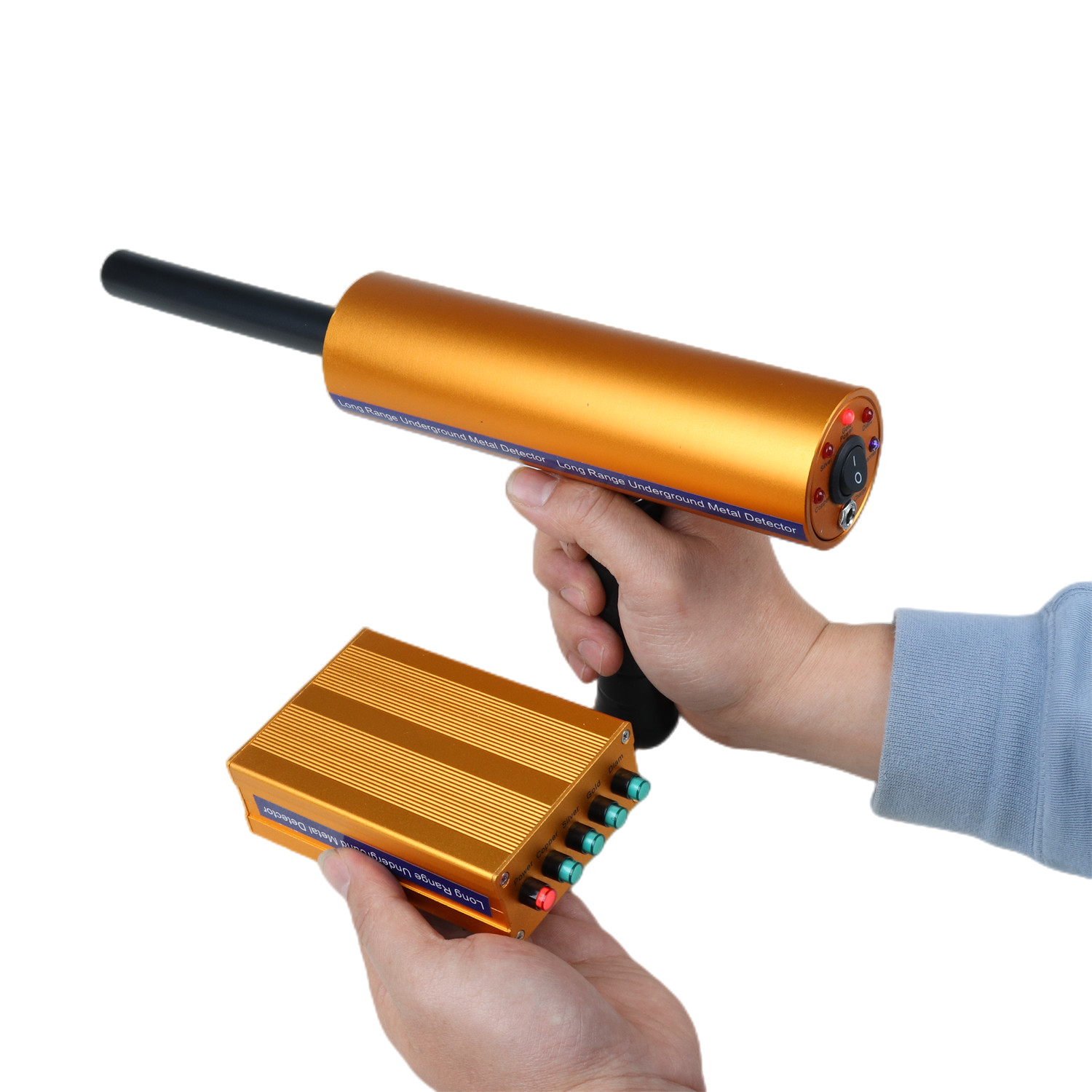 Gold Detector Long Range Locator - Pendeteksi emas jarak jauh AKS, perangkat