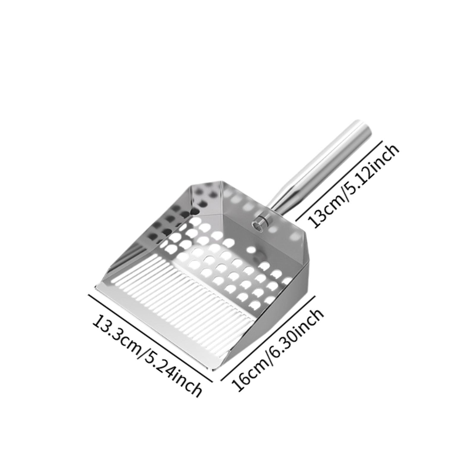 Sand Scoop Stainless Steel Beach Digging - Sekop Pantai Kokoh Serbaguna, Alat Penggali