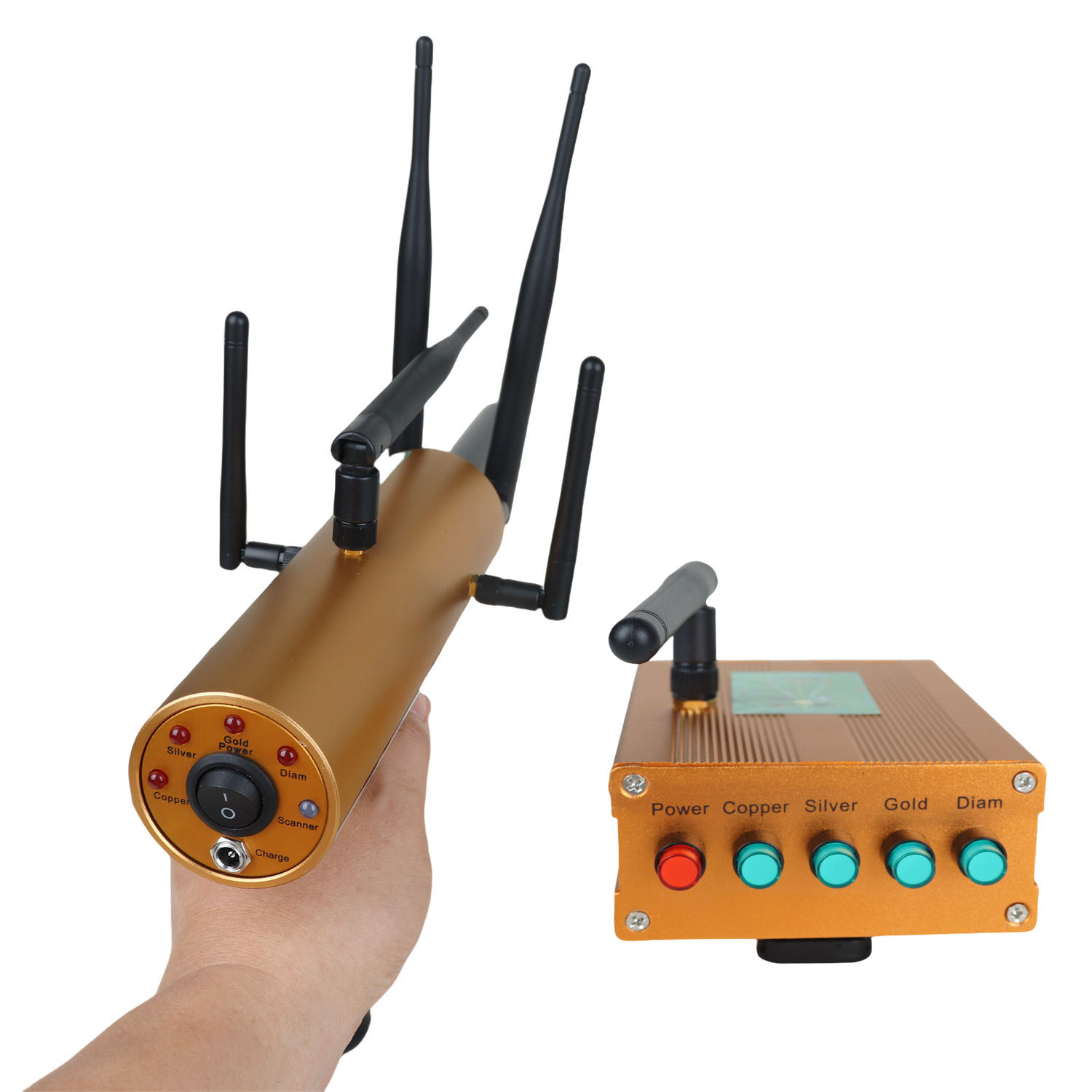 Gold Detector Long Range Locator - AKS pendeteksi emas jarak jauh, pendeteksi