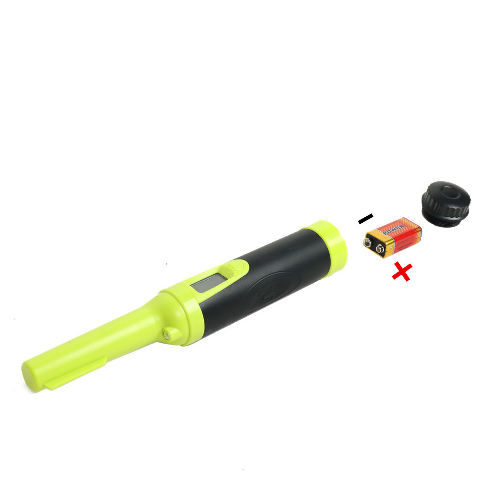 Tampilan LCD Detektor Logam Ge - Waterproof Metal Detector Pinpointer ulasan dan harga