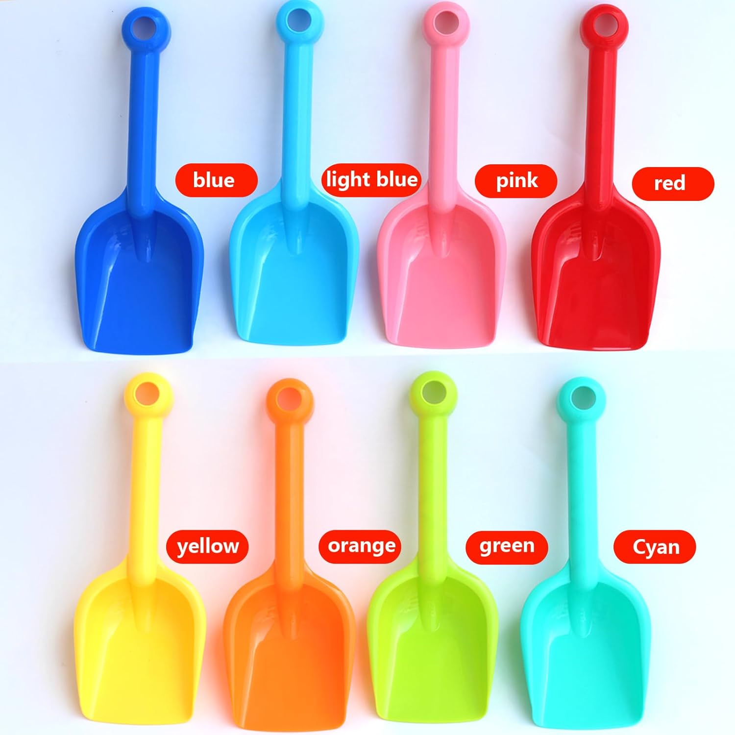 8 Paket Sekop Pantai Plastik T - Sand Scoop Stainless Steel Beach Digging ulasan dan harga