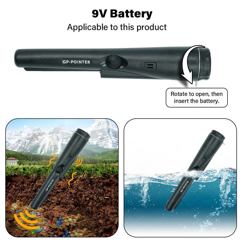 Detektor Logam Genggam Baru, D - Waterproof Metal Detector Pinpointer ulasan dan harga