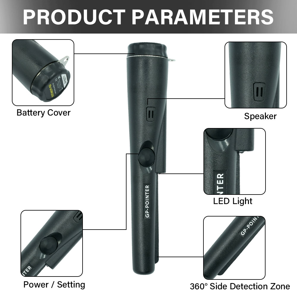 Detektor Logam Genggam Baru, D - Waterproof Metal Detector Pinpointer ulasan dan harga
