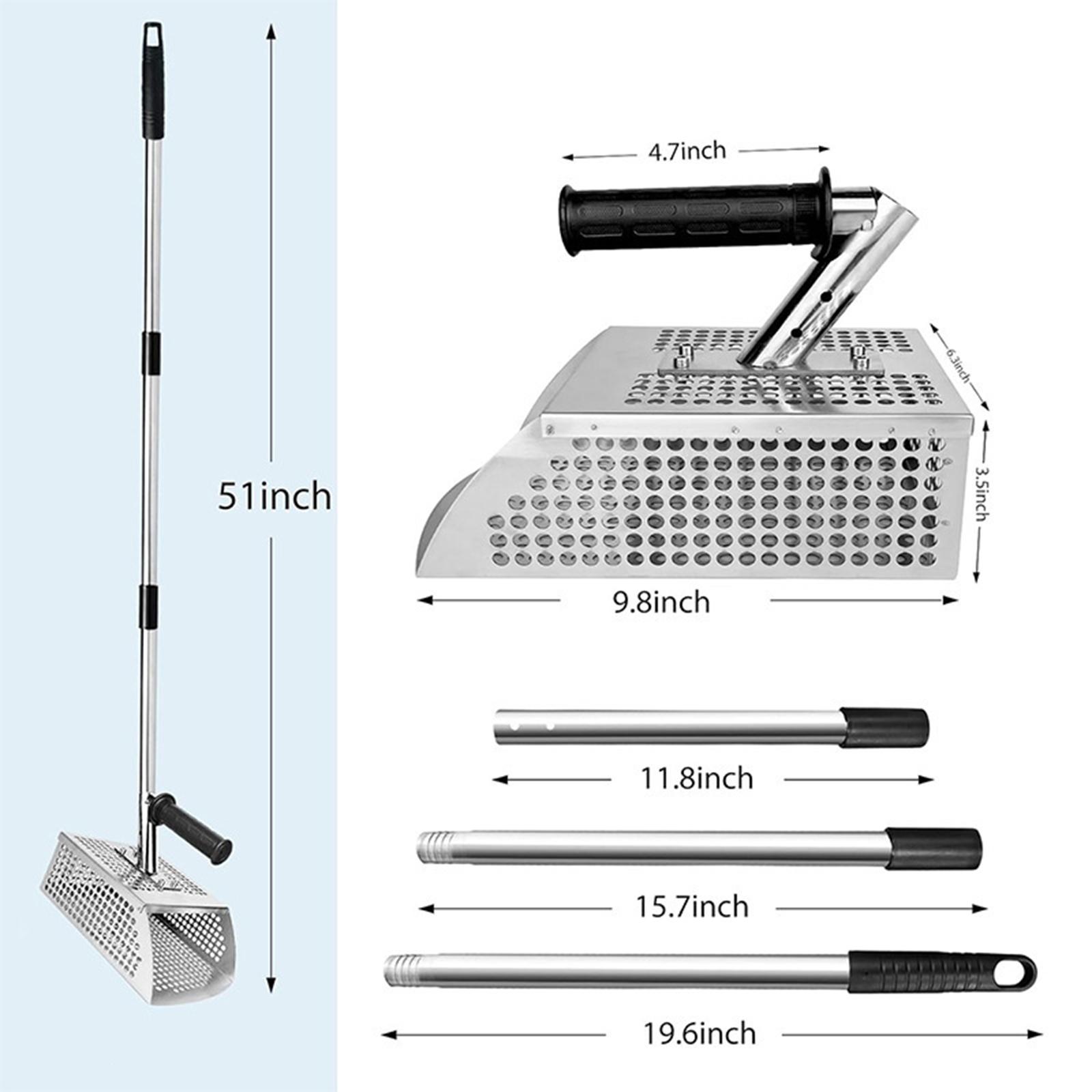 Sekop Pasir dengan Gagang Panj - Treasure Hunting Shovel Digging Tool ulasan dan harga