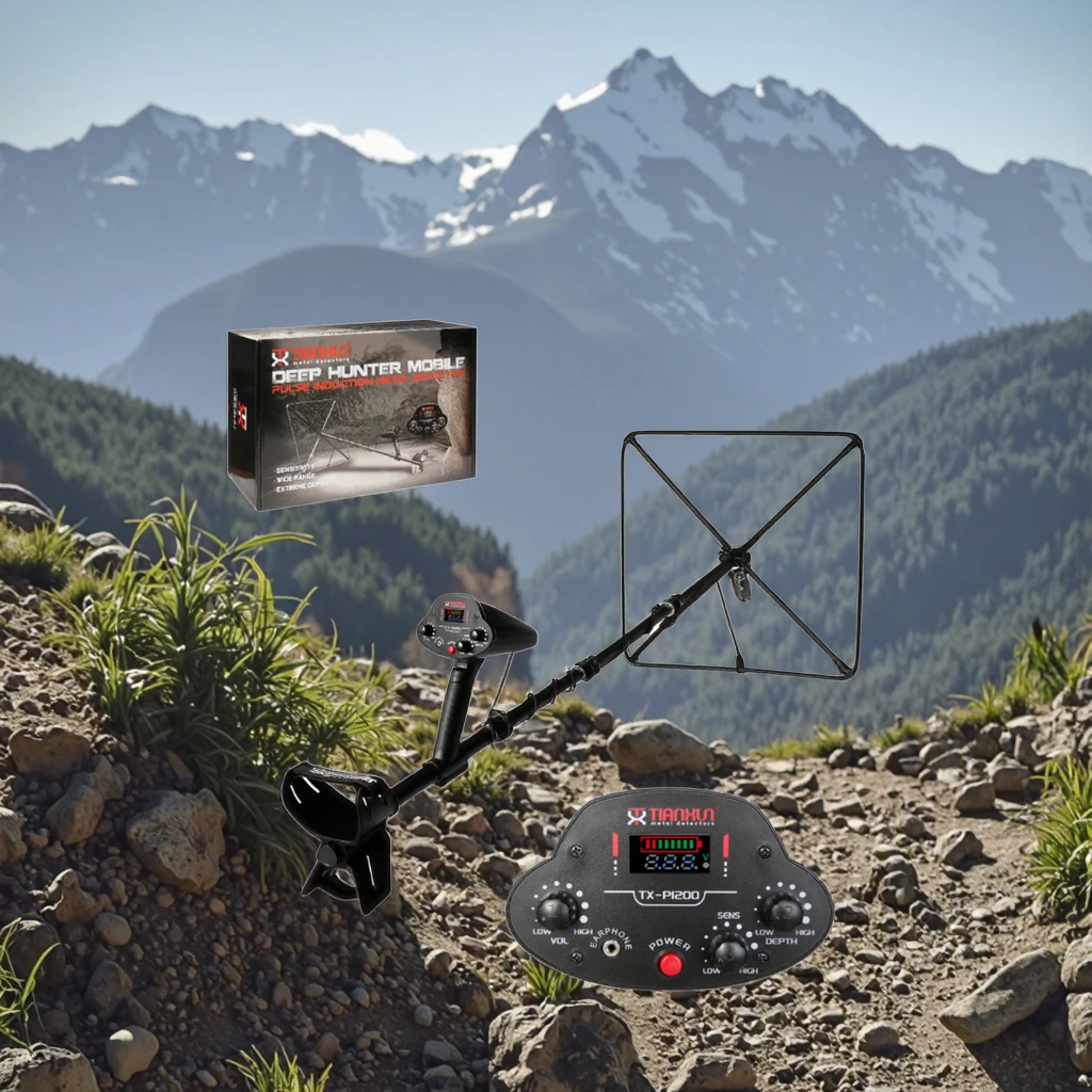 Detektor Logam Industri untuk  - Gold Detector Long Range Locator ulasan dan harga