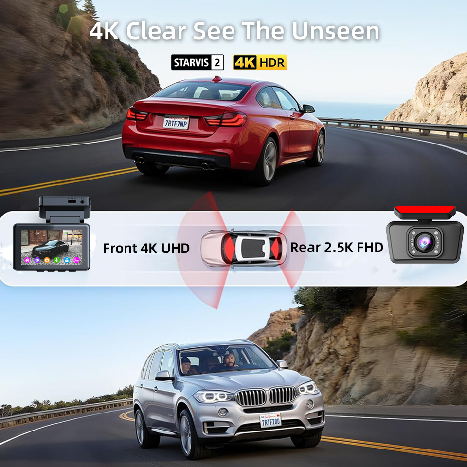 E-ACE 4K Dash Cam 2.5K Layar S - Ground Penetrating Radar Scanner ulasan dan harga