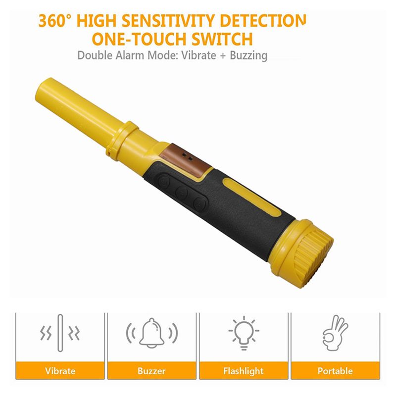 ABZZ-2X 2-in-1 Detektor Logam  - Waterproof Metal Detector Pinpointer ulasan dan harga