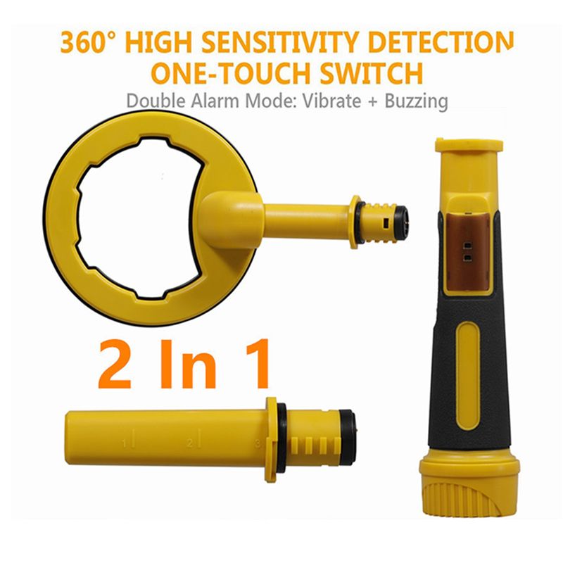 ABZZ-2X 2-in-1 Detektor Logam  - Waterproof Metal Detector Pinpointer ulasan dan harga