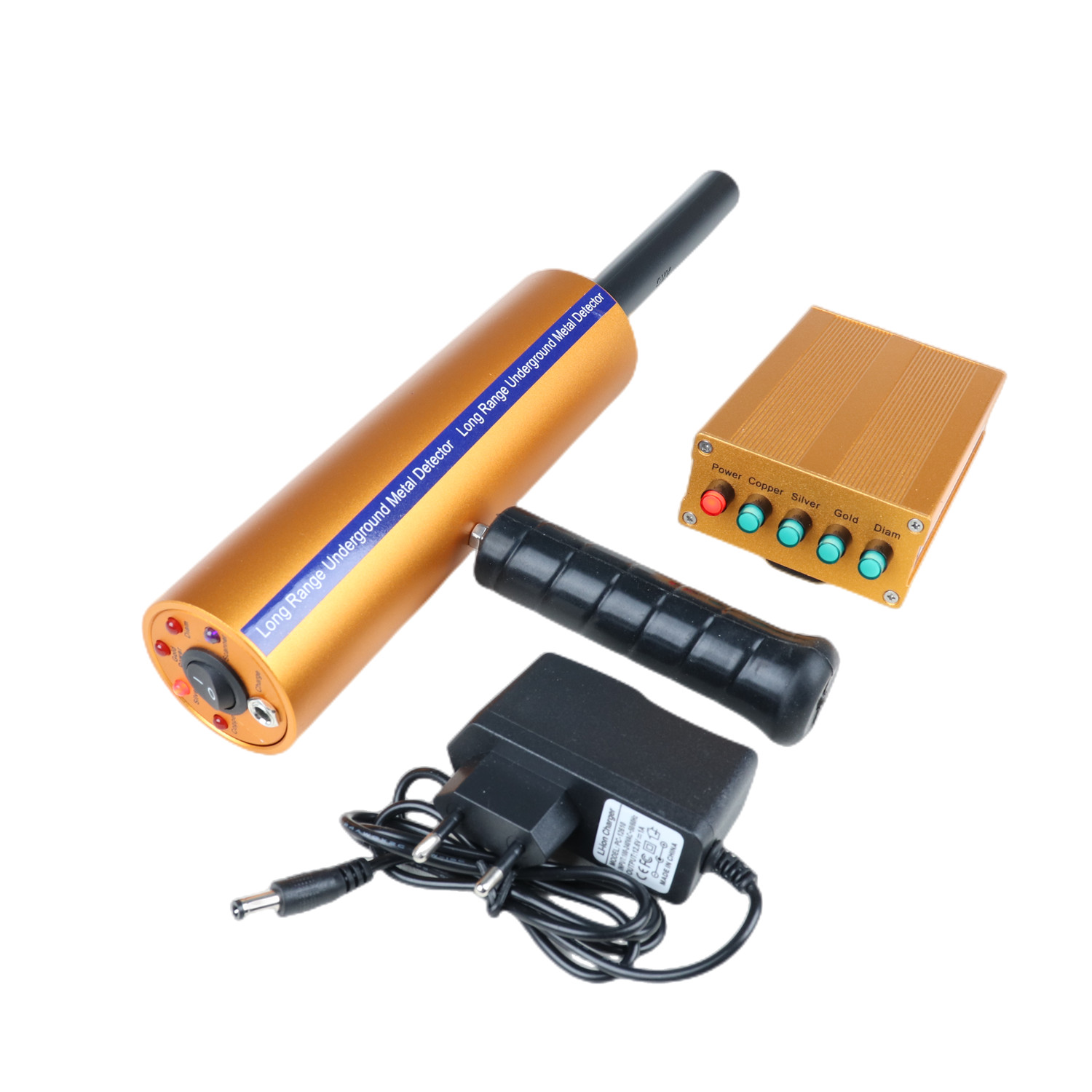 Pendeteksi emas jarak jauh AKS - Gold Detector Long Range Locator ulasan dan harga