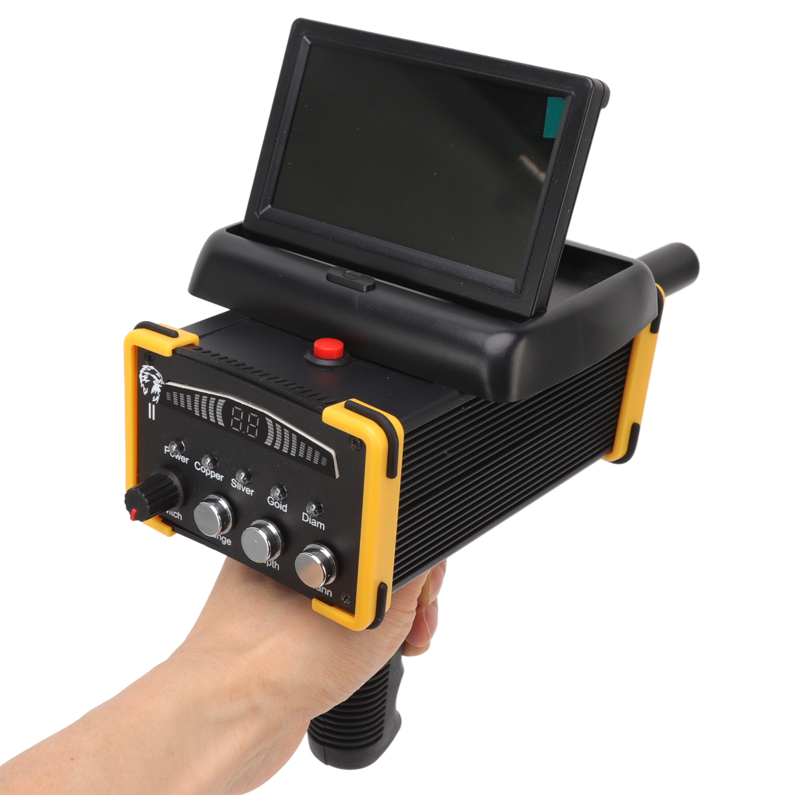 Detektor Logam Lipat 30m, Penc - Waterproof Metal Detector Pinpointer ulasan dan harga