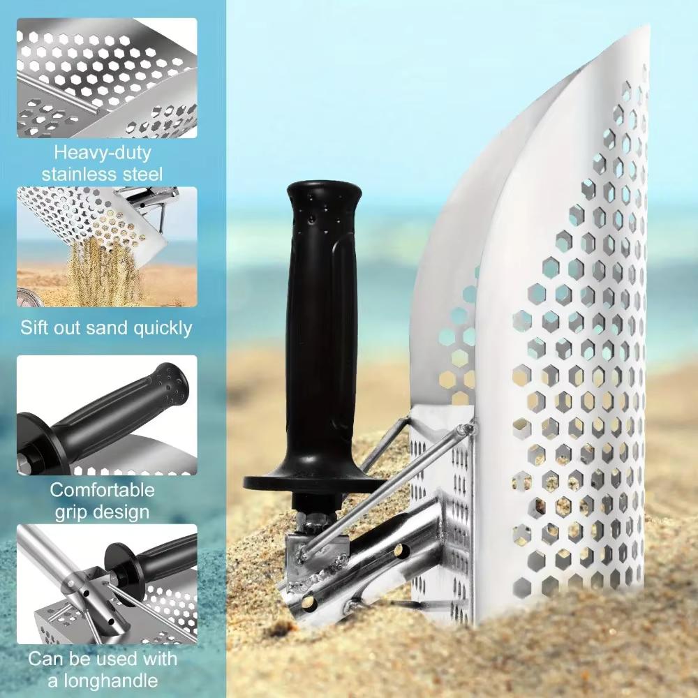 Sendok Pasir Pantai Baja Tahan - Sand Scoop Stainless Steel Beach Digging ulasan dan harga