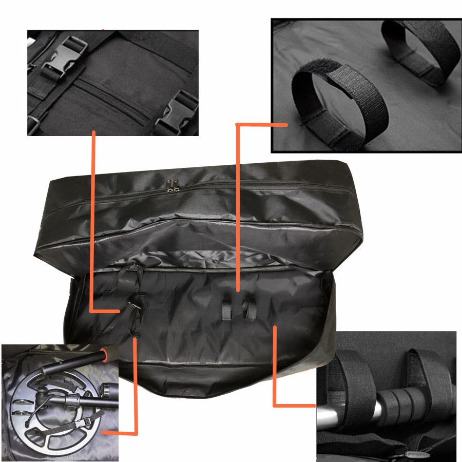Detektor Logam Membawa Tas Por - Metal Detector Carry Bag Backpack ulasan dan harga