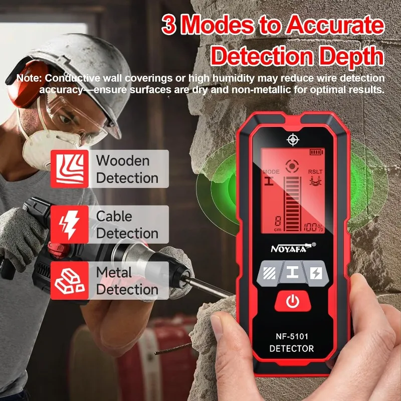 NOYAFA NF-5101 Pemindai Dindin - Ground Penetrating Radar Scanner ulasan dan harga