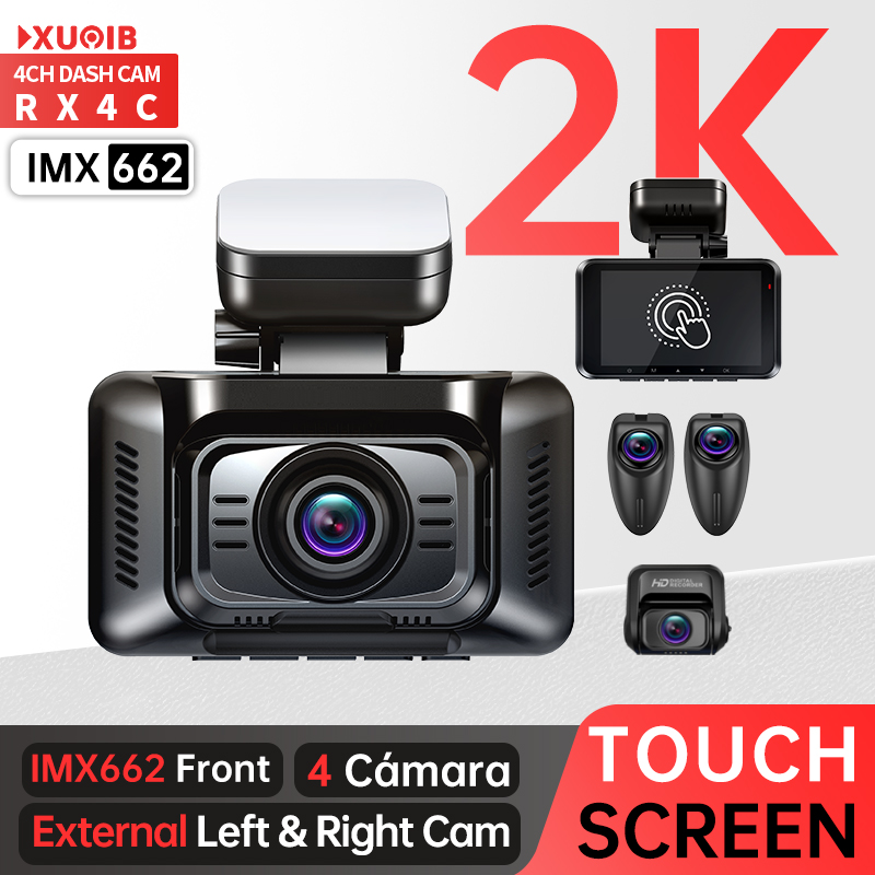 XUOIB RX4C 2K 4CH GPS Dash Cam - Ground Penetrating Radar Scanner ulasan dan harga