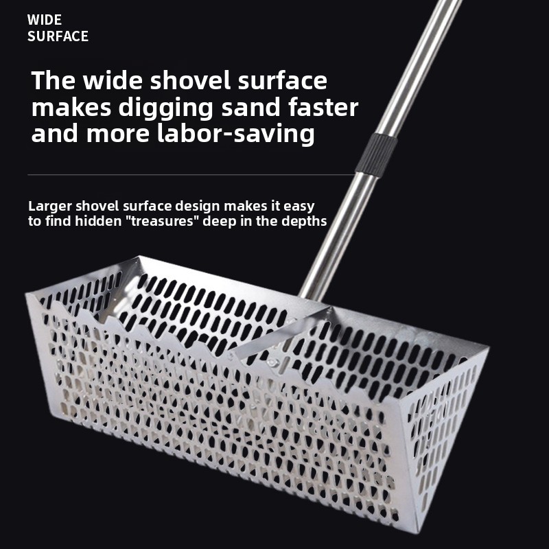 Sekop Pasir Pantai dari Baja A - Sand Scoop Stainless Steel Beach Digging ulasan dan harga