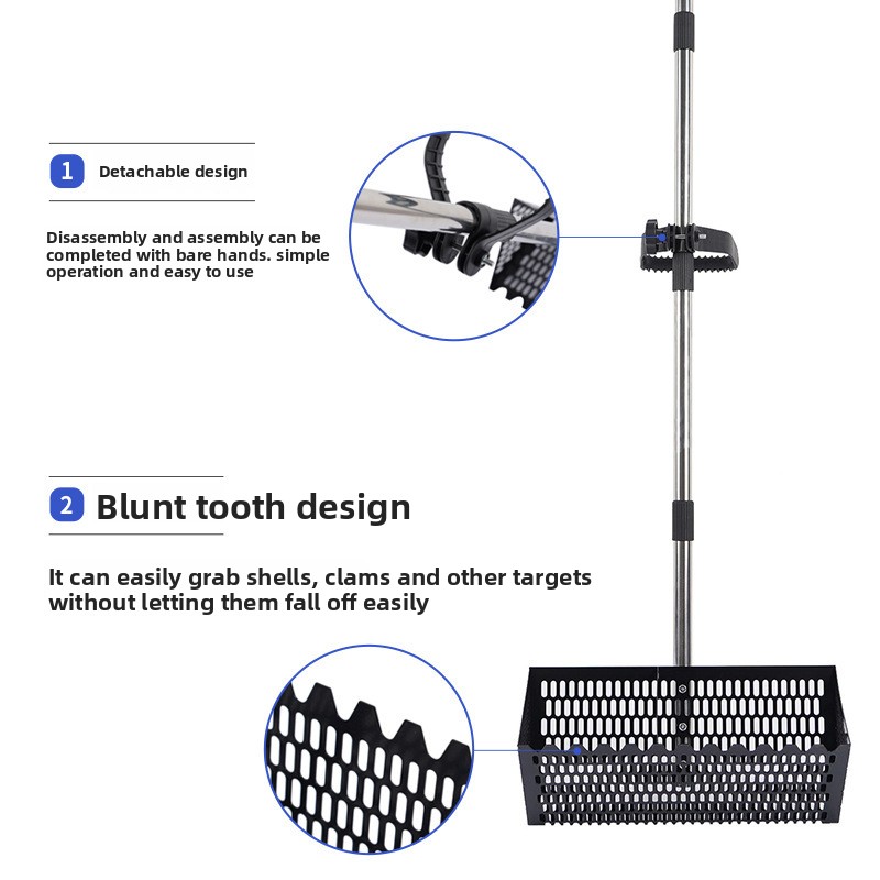 Sekop Pasir Pantai dari Baja A - Sand Scoop Stainless Steel Beach Digging ulasan dan harga