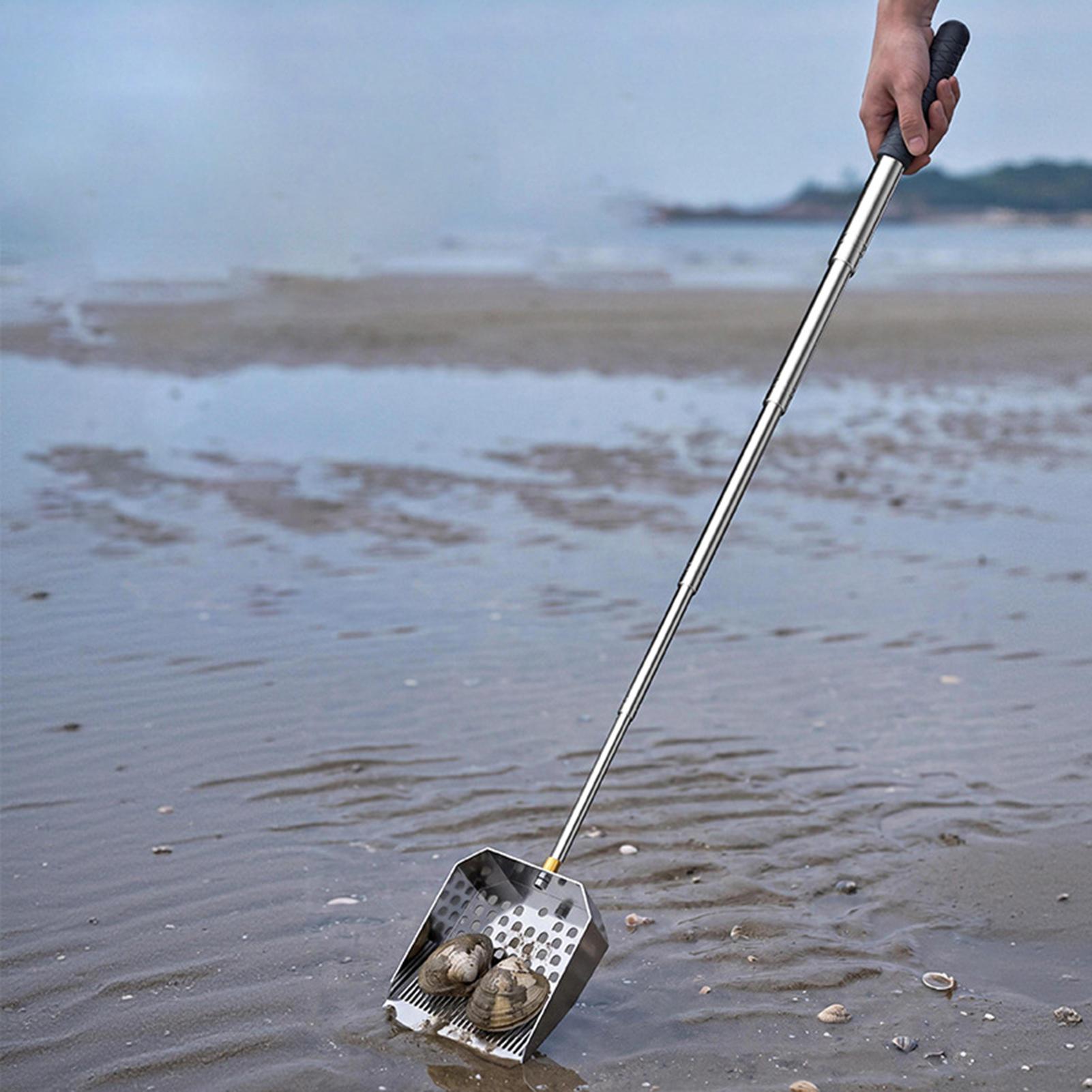 Sekop Pasir Stainless Steel, S - Sand Scoop Stainless Steel Beach Digging ulasan dan harga