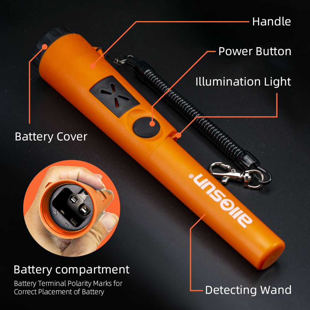 Detektor Logam Pinpointer TS10 - Waterproof Metal Detector Pinpointer ulasan dan harga