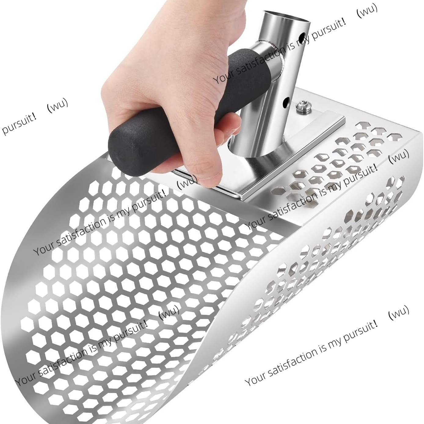 Sekop Pantai Baja Tahan Karat  - Treasure Hunting Shovel Digging Tool ulasan dan harga