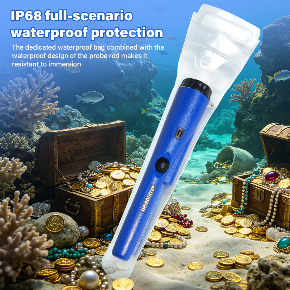 Detektor Logam Portabel dengan - Waterproof Metal Detector Pinpointer ulasan dan harga