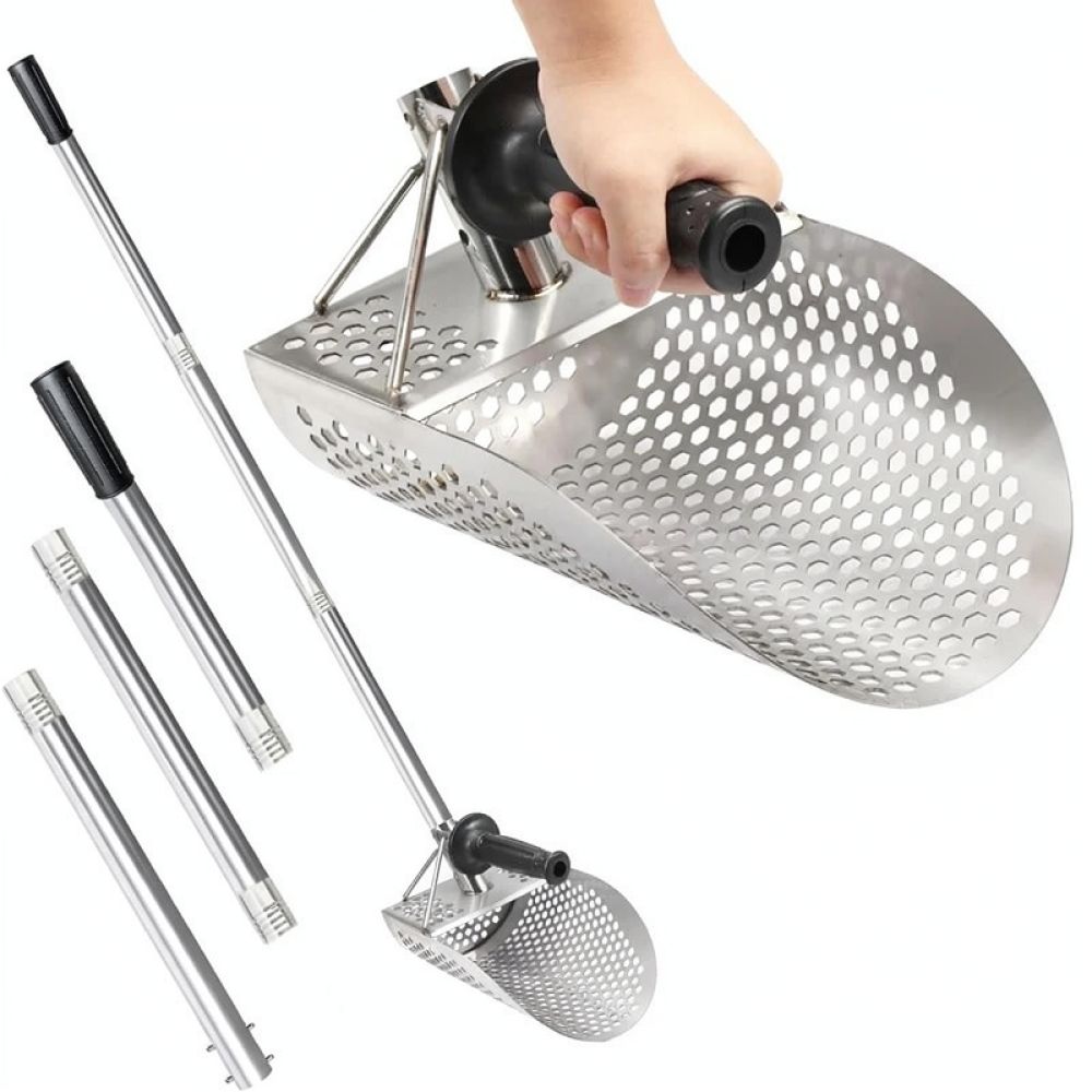 Sekop Pasir Pantai Baja Tahan  - Treasure Hunting Shovel Digging Tool ulasan dan harga