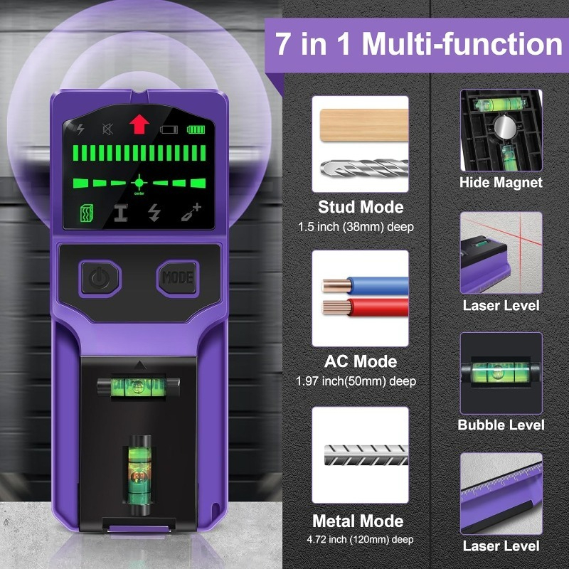 Pencari Tiang Dinding, Detekto - Ground Penetrating Radar Scanner ulasan dan harga