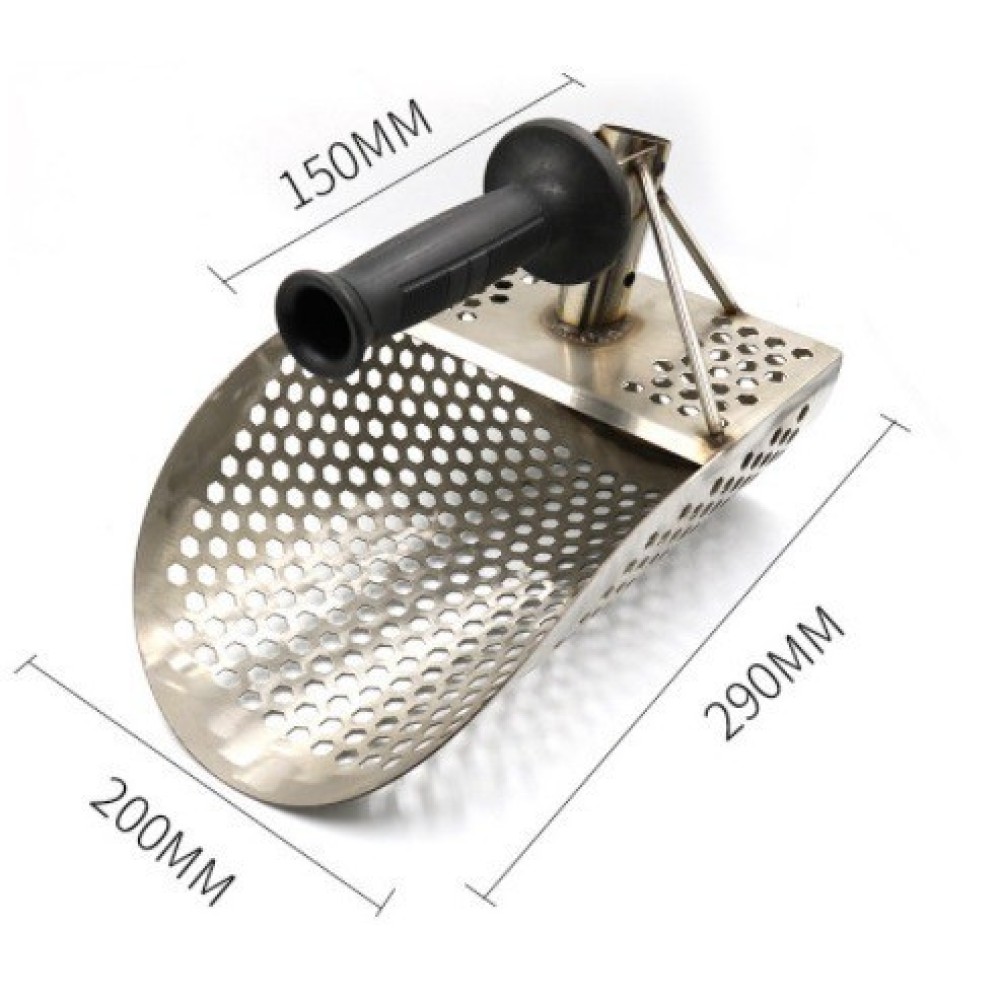 Sekop Pasir Baja Tahan Karat U - Treasure Hunting Shovel Digging Tool ulasan dan harga