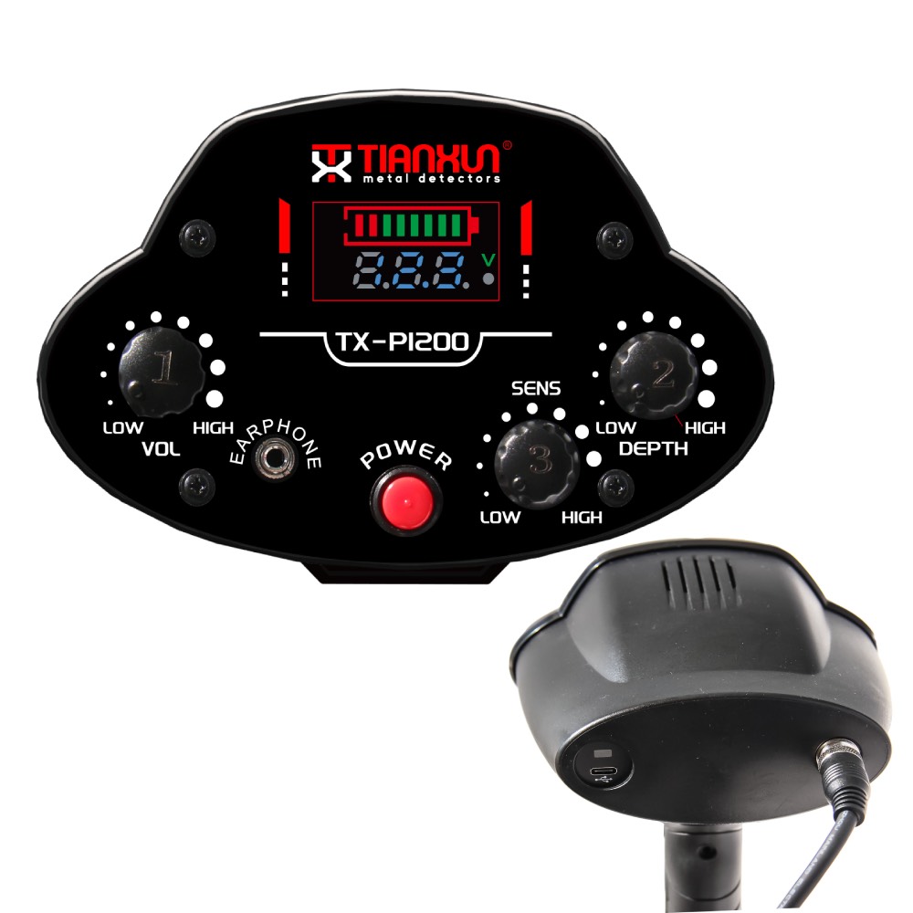 Detektor Logam Induksi Pulsa P - Gold Detector Long Range Locator ulasan dan harga